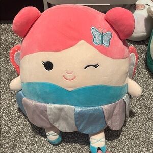 Squishmallows Pink and Blue Fairy Plush